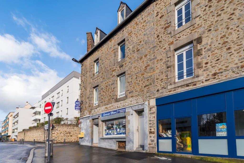 Elegant Appartement Renove Au Coeur De Saint-Brieuc Extérieur photo